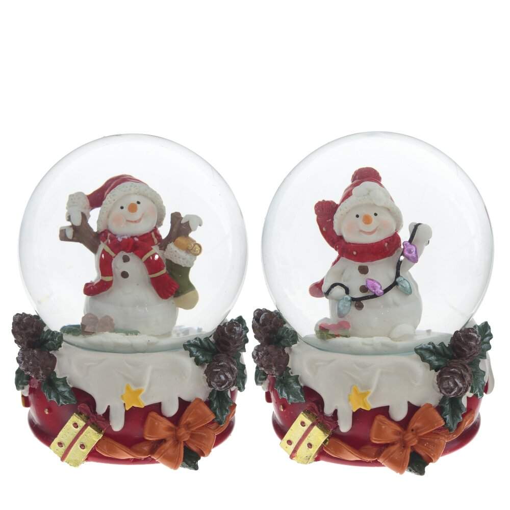 REMECO COLLECTION Фигурка 794182 Шар водяной Новый год 7х7х9см 2 вида