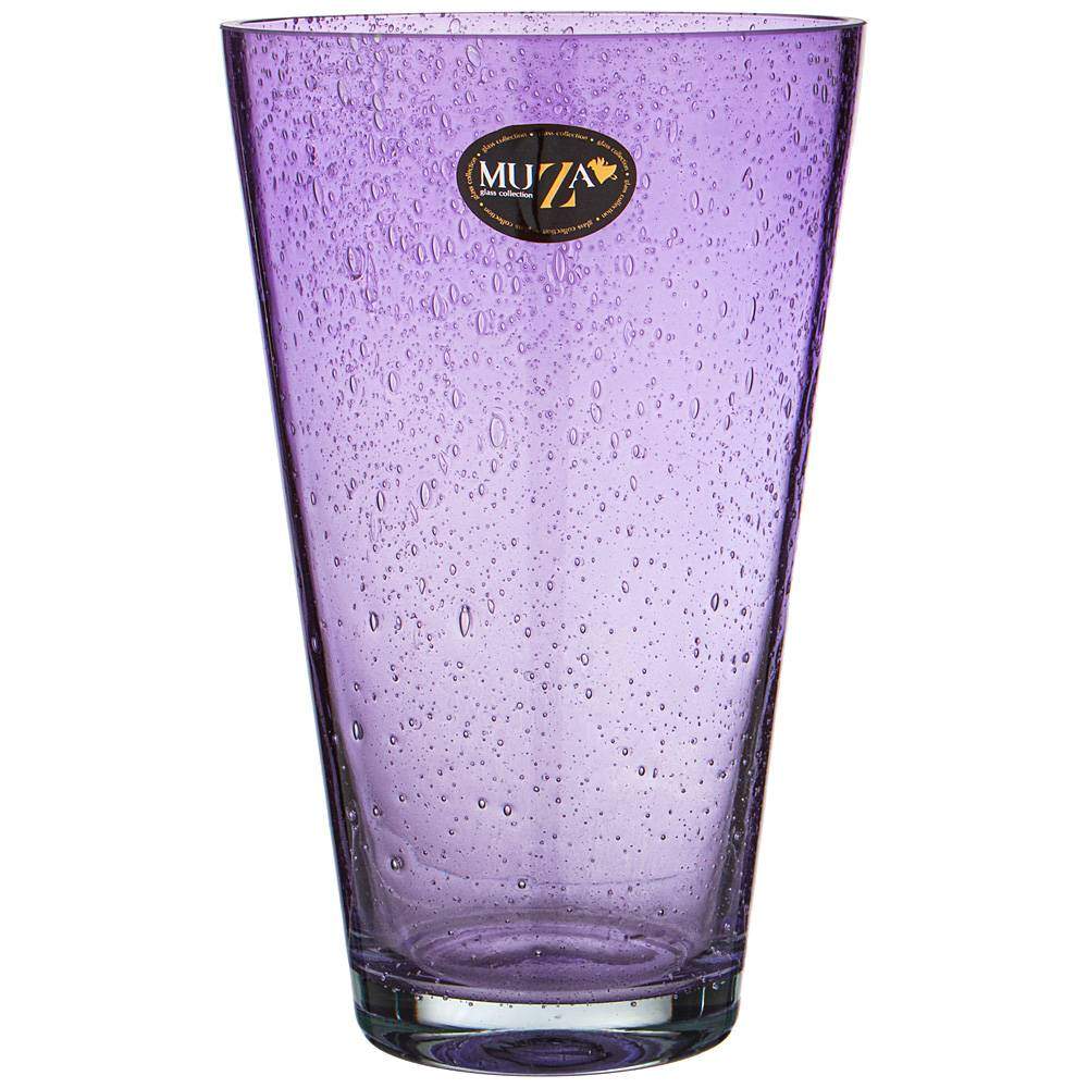 MUZA Ваза 380-615 Marlena Lavender h24см
