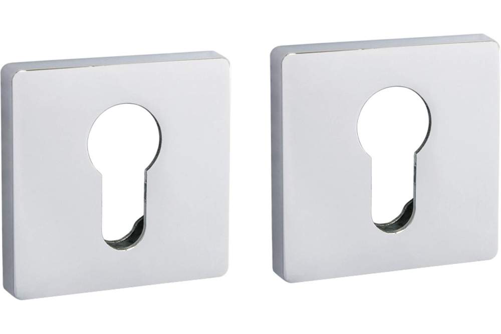 Накладка под цилиндр ET SL CP-8 хром  44317