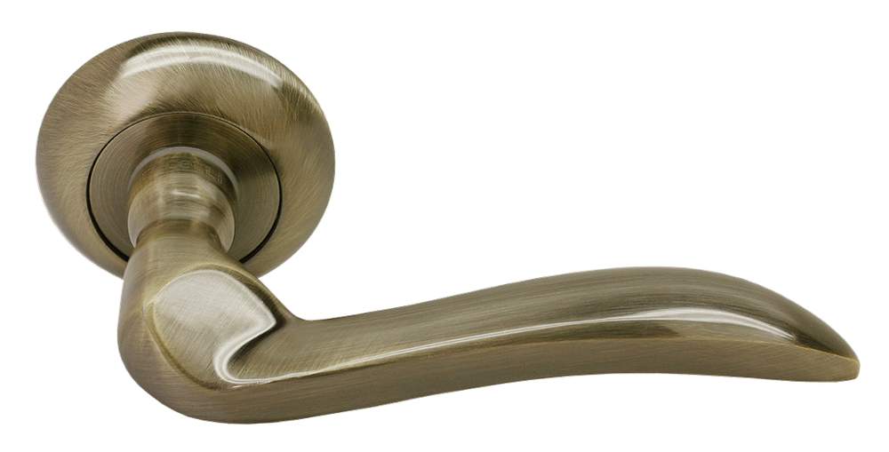 Ручка дверная RAP 10 AB античная бронза  RUCETTI