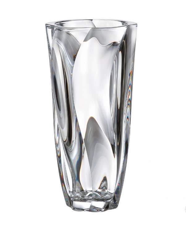 CRYSTALITE BOHEMIA Ваза Barley Twist 30.5см д/цветов стекло 37820/БСС0441