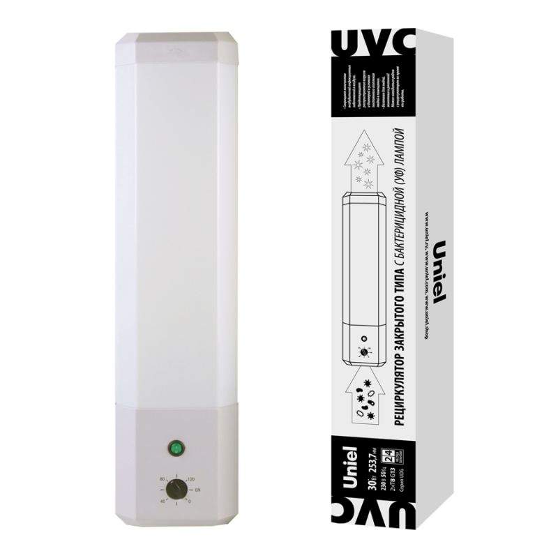 Рециркулятор UDG-M62T UVCB/TM White  с бакт.лампой T8 UL-00007717