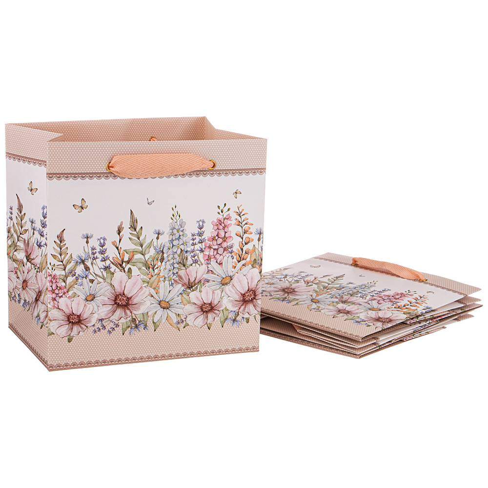 LEFARD Пакет подарочный 521-235 Дворцовый парк 20*20*15см