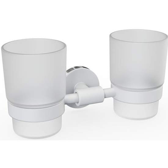 Стакан двойной белый LORD Fora FOR-LORD039WT