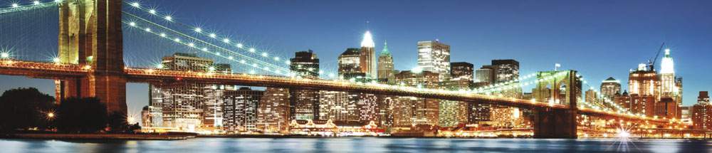 Панель стеновая  SP003  Ночной город  2800*610*6мм