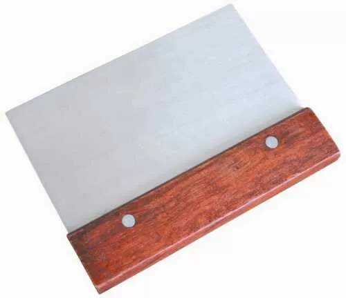 P.L. Proff Cuisine Скребок металлический с деревянной ручкой 8*15см 92001189/JQ-OT133