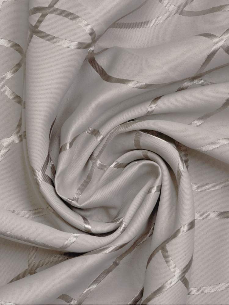 Штора  Портьерная  J34-07 Блэкаут  200х260  Серая (полиэстер)