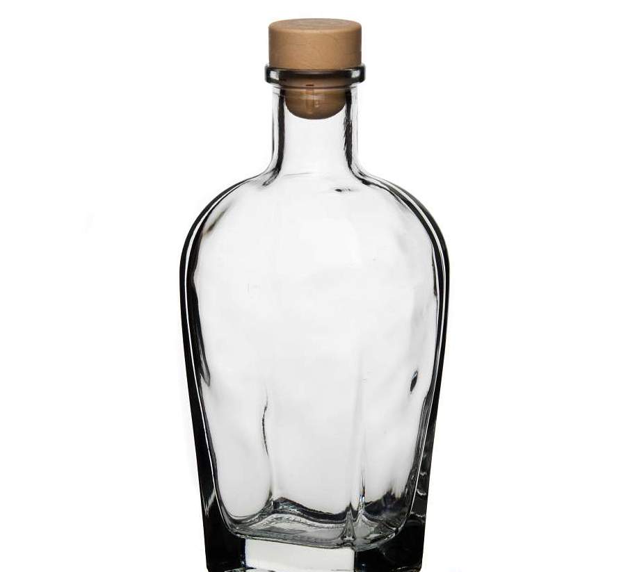 ХРУСТАЛЬНЫЙ ЗВОН Бутылка Богем-2 0,7л с пробкой BC-449-700-СБГ2 (15)