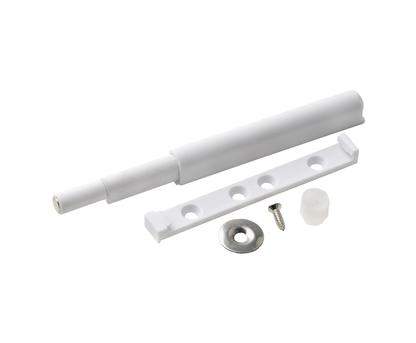 Амортизатор (упор-защелка) фасада с магнитом  белый