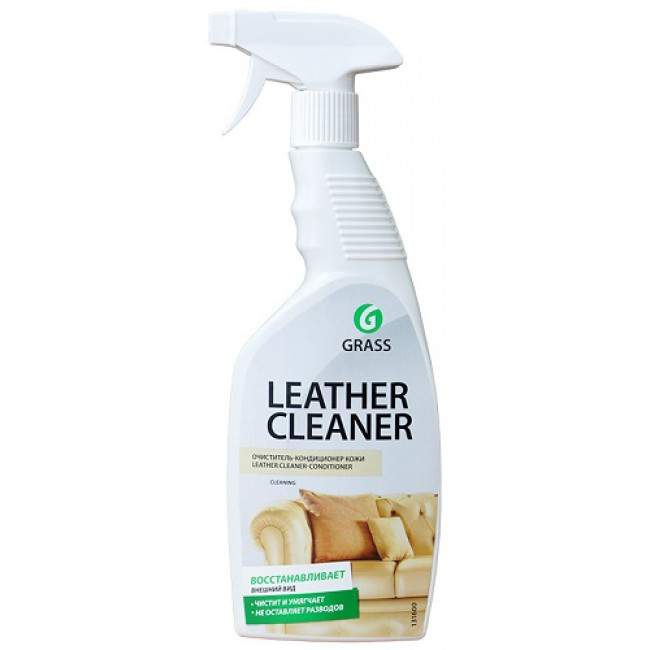 Очиститель-кондиционер кожи GraSS Leather Cleaner Триггер 0.6кг (131600)