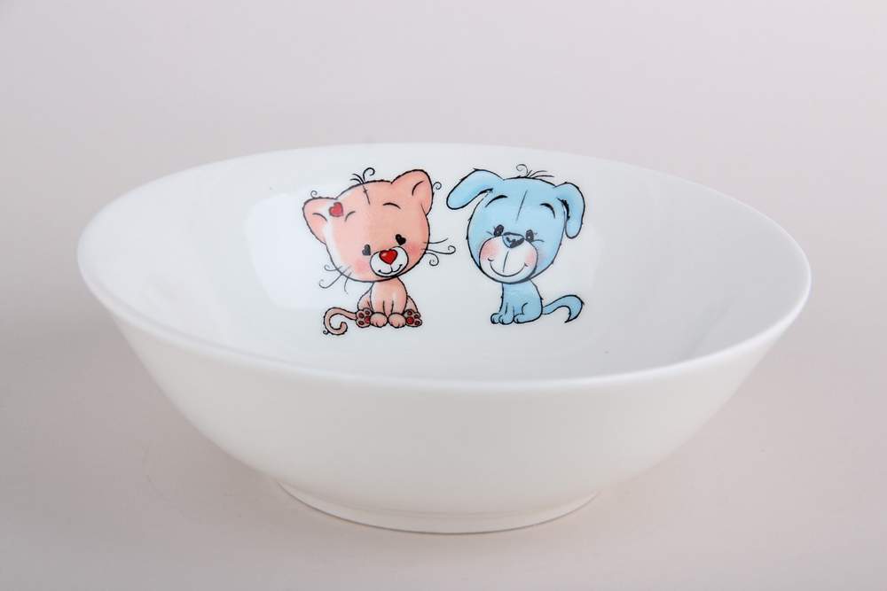 КОРАЛЛ Друзья Салатник 350мл/15см 183016/YXD02