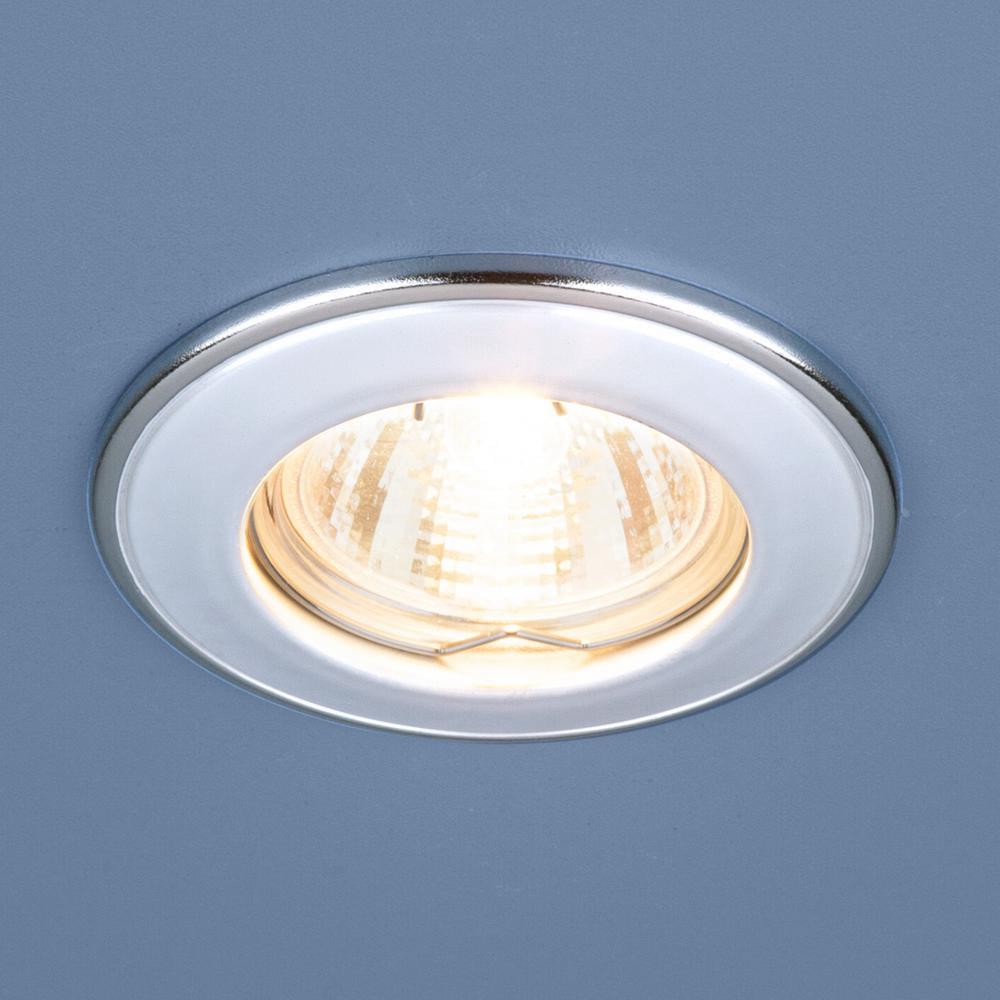 Точечный свет- 7002  MR16  WH/SL  белый/серебро