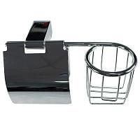 Держатель туалет/бумаги и освежит. воздуха  TITAN  77244  с экраном  