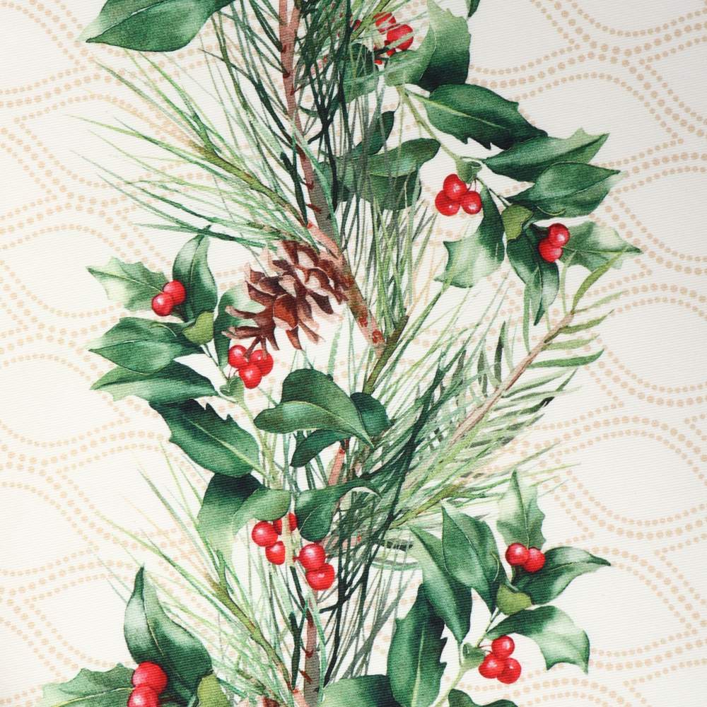 ЭТЕЛЬ Christmas wreath Скатерть d150см 100% хлопок 10554232