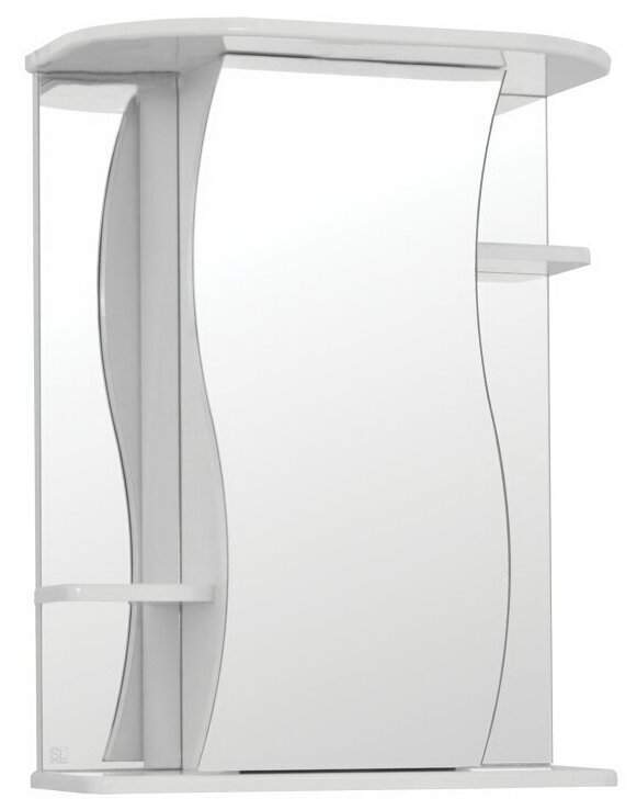 Зеркало-шкаф Лилия 550  (свет)  716*550*234мм 