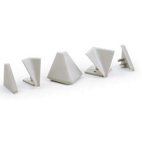 Комплект заглушек для плинтуса Серый