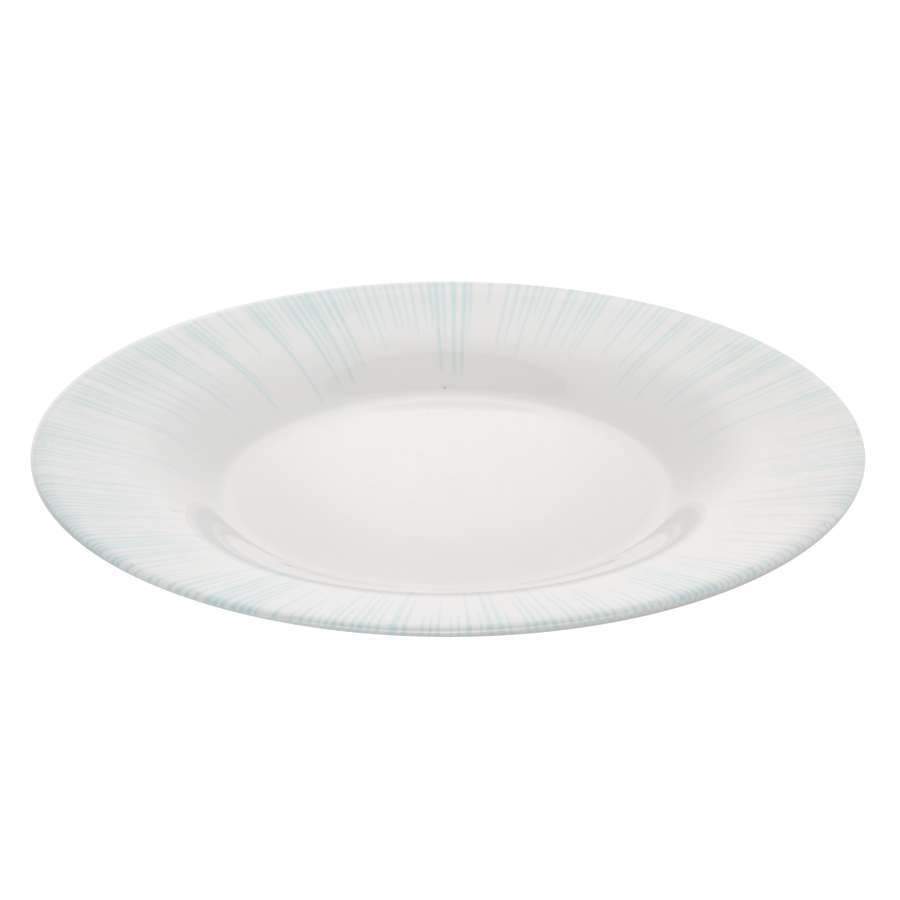 PASABAHCE Фокус Тарелка 10327SLBD74 195мм голубая (рис.29082/А) упроч. стекло 