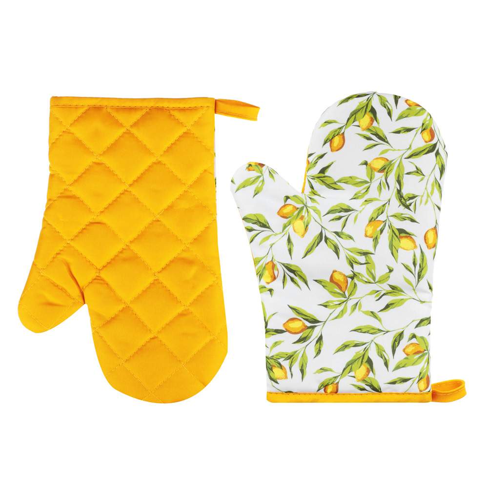 PROVANCE Прихватка-варежка 493-121 Лимонный курд, полиэстер 27см 