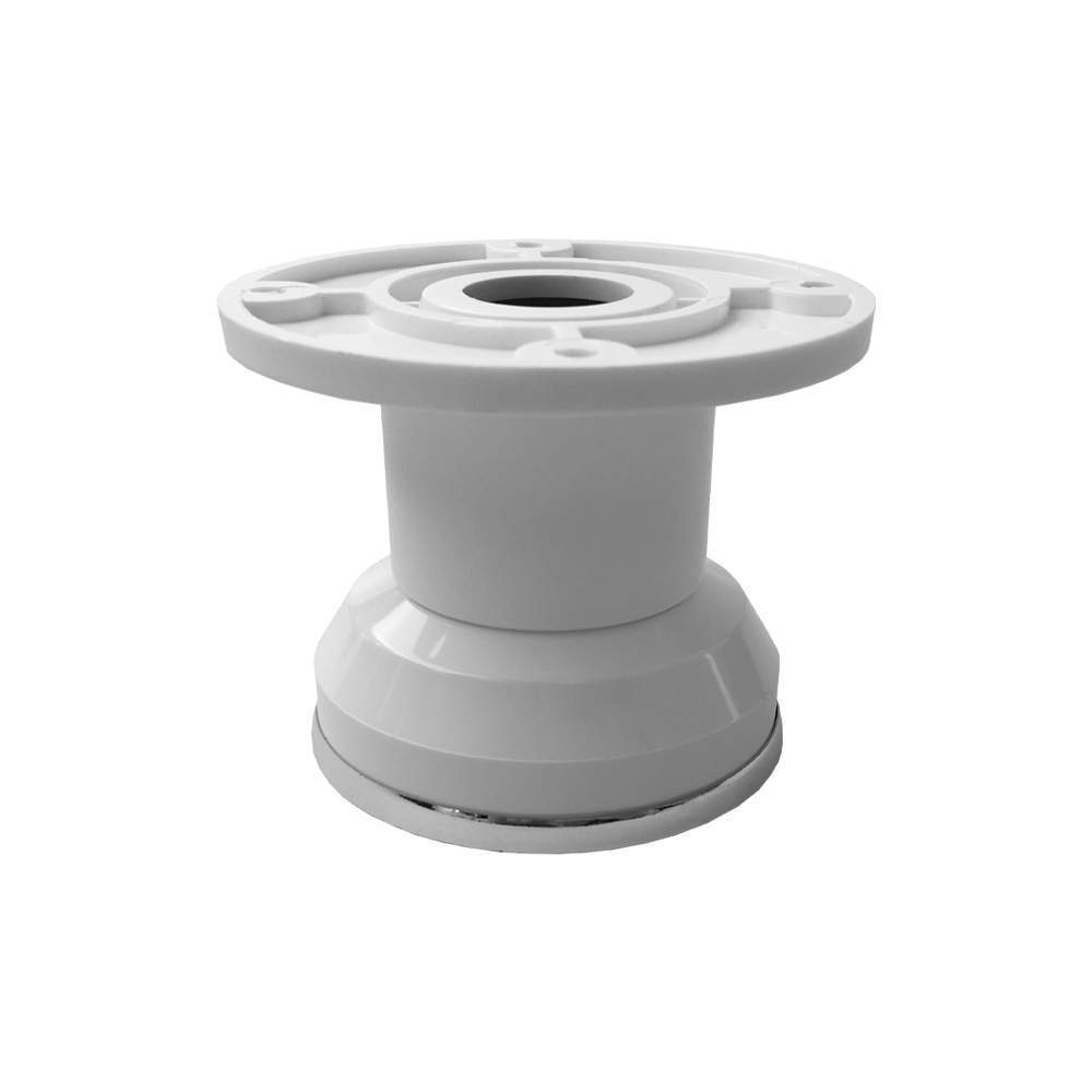 Опора регулируемая декоративная  Белая  60мм   DK2-60-01-01