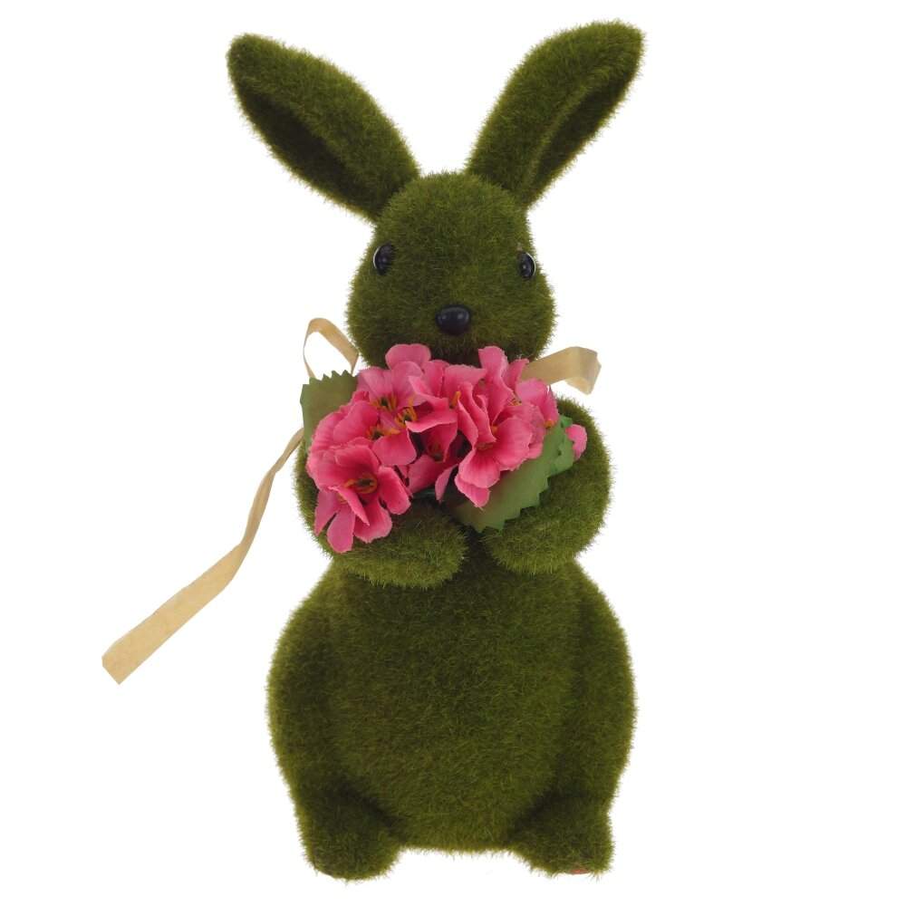 REMECO COLLECTION Фигурка декоративная 796895 Заяц L11 W14 H24см текстиль/полимер