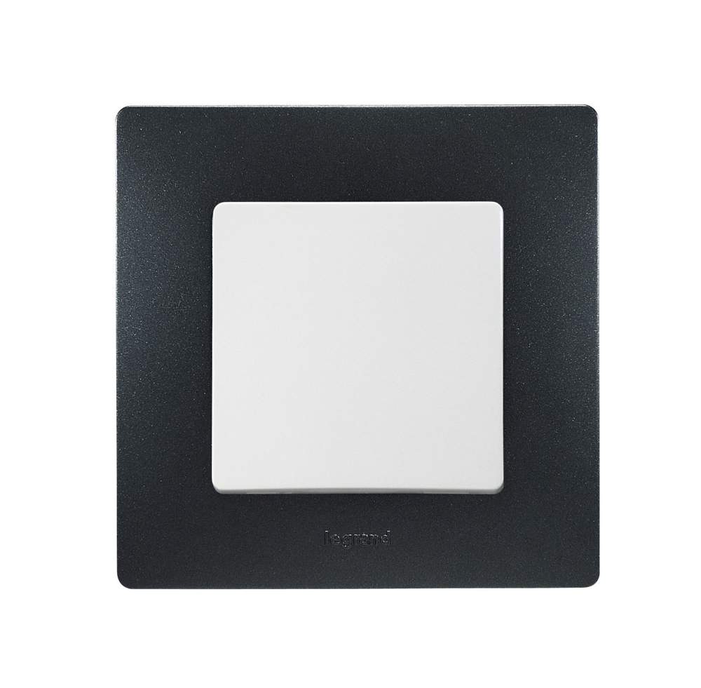 Рамка Etika 1-ая антрацит  672581