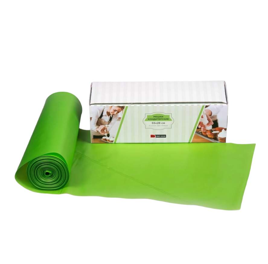 P.L. Proff Cuisine Мешки кондитерские одноразовые 100шт 53см зеленый 81400358/RI-G21 