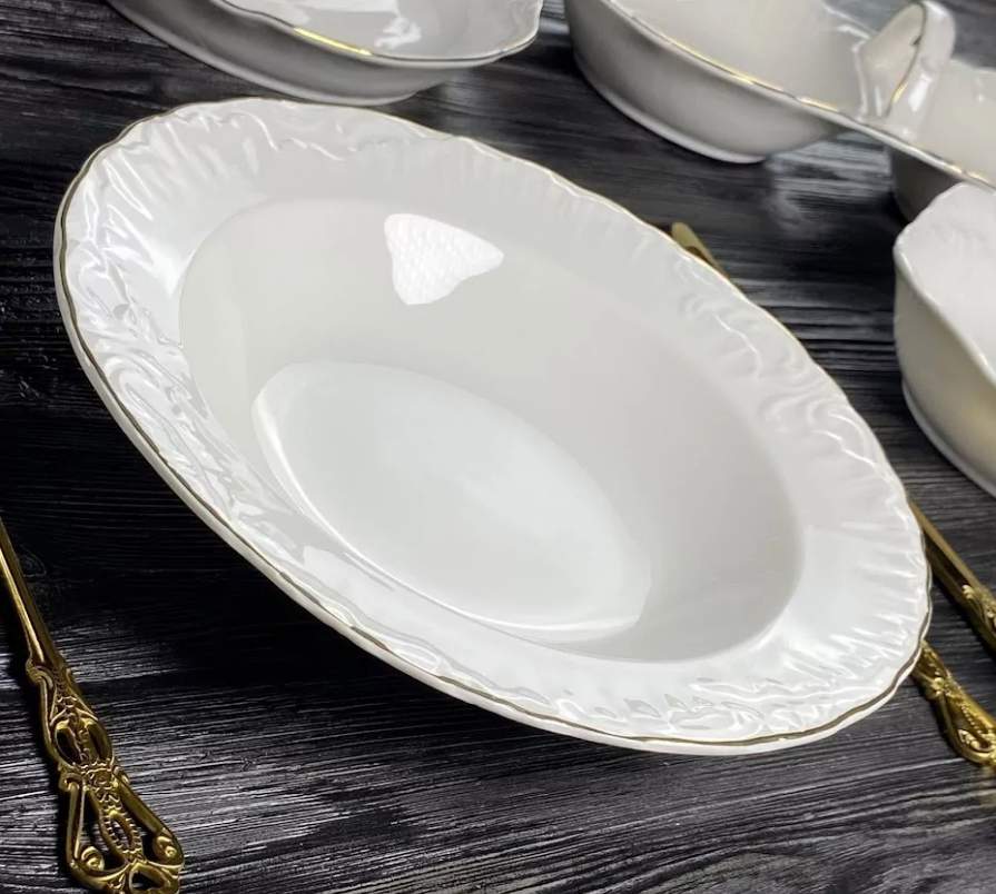 LENARDI Аврора Gold Набор тарелок 305-060 суповых 23см 6шт 