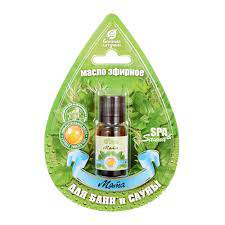 Эфирное масло  "Мята" 10 мл в блистере в форме капли  32212