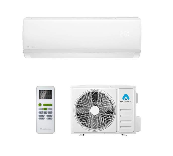 AXIOMA ASX09H1R -наружн.блок+внутр.блок 25м2 ур.ш 39/48дБА, 2,4/2,6квт/ч, завод TCL
