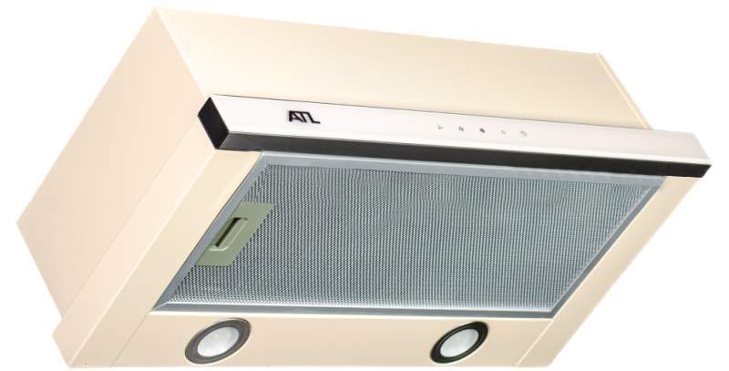 Кухонный воздухоочиститель ATLAN SYP-3002 TC 60см  beige стекло  650м3/ч 