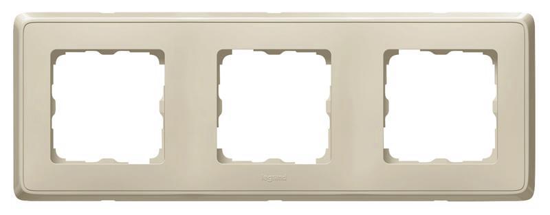 Рамка  CARIVA  3-м сл.к. Leg773753 / 61737