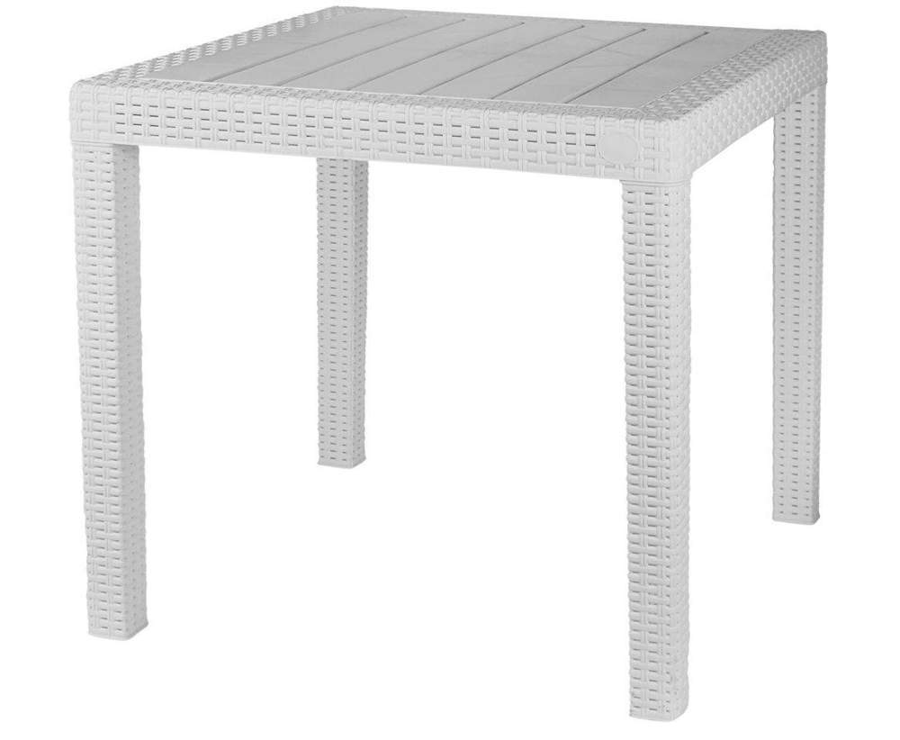 Стол Rattan пласт.малый 789х789х701мм Утренний туман  ING6183УТ