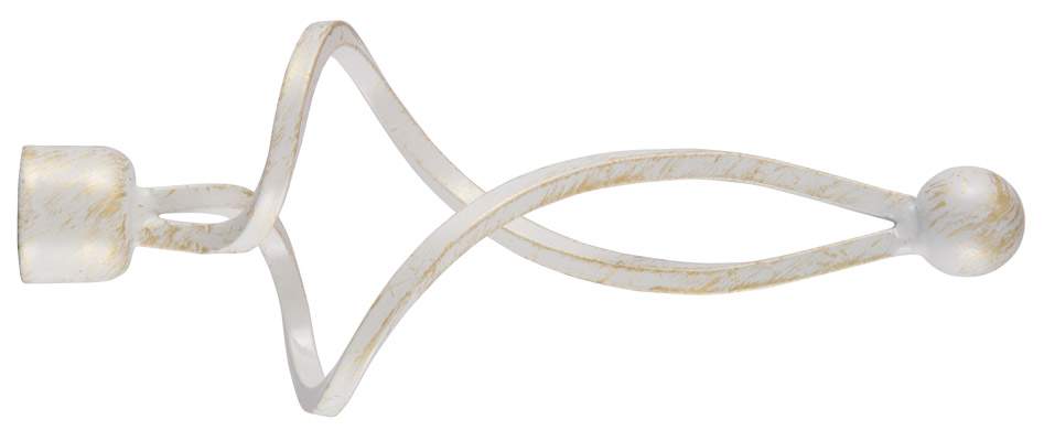 Наконечник DIY  16мм Белое золото Чародейка 16.01.16.105