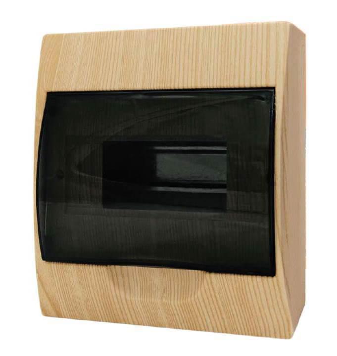 Щит ЩРН-П-8  IP41 PROxima EKF pb40-n-8-light  свет. дерево 1208034