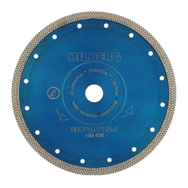 Диск* алм. TURBO 230х25,4мм  ультратонкий  х-тип  HM406