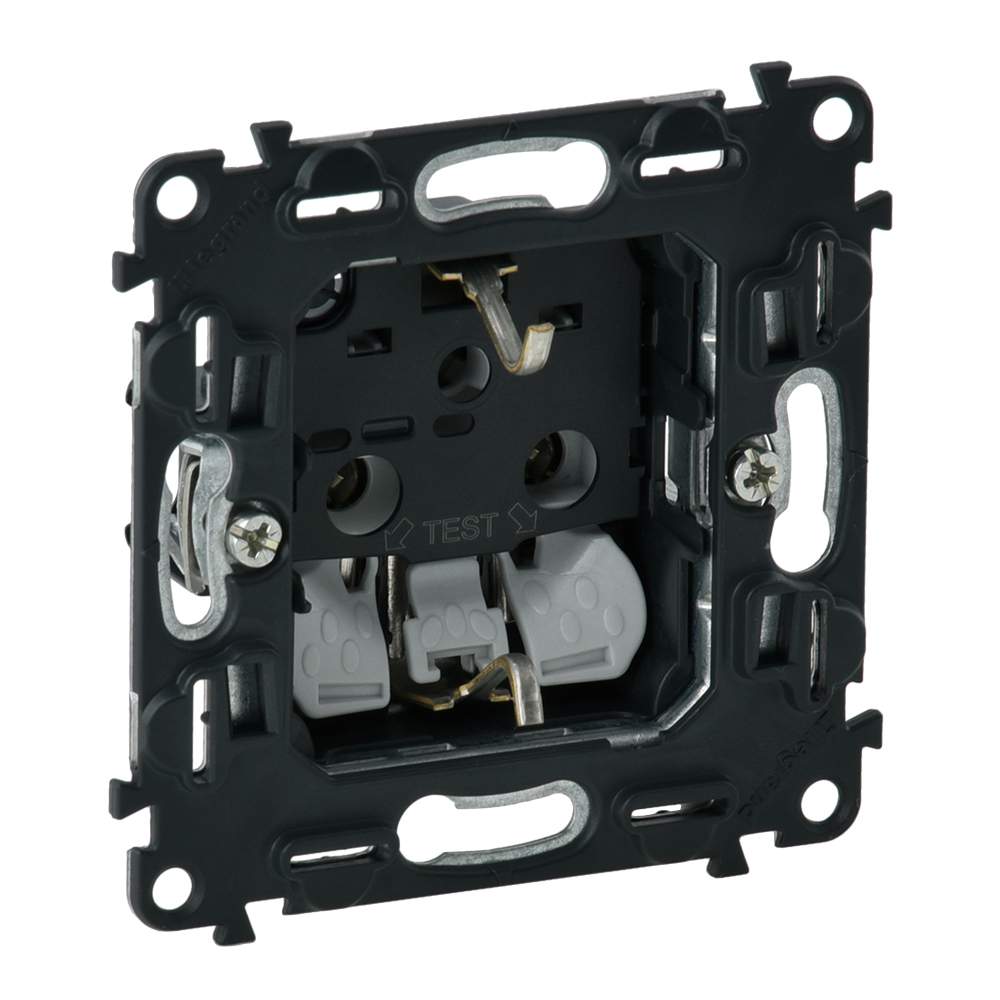 Розетка VALENA Mex IN'MATIC  753021  с/з, безвинт.зажим