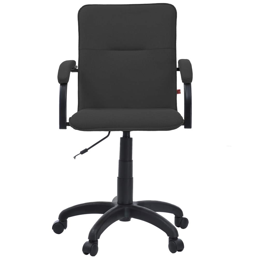 Кресло Самба G M(тк.Крафт 02-2(черный) пиастра PL 600 подл.Самба softBL (Мах 120 кг)