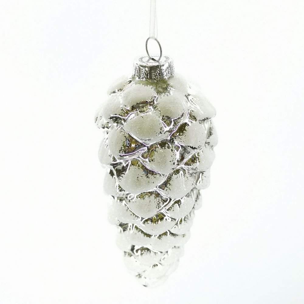REMECO COLLECTION Игрушка елочная Шишка 753061 стекло 6х6х13,5см