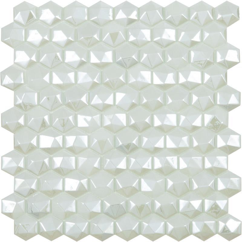 Мозаика Hex Diamond Белый № 350D