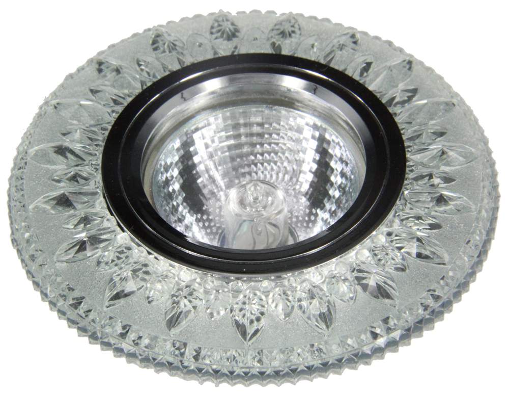 Светильник галогенный FT 975 CHWH SMD/MR 16 4000K зеркальный прозрачный