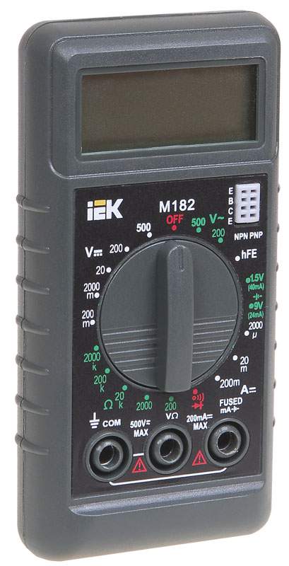 Мультиметр IEK Compact  M182  TMD-1S-182
