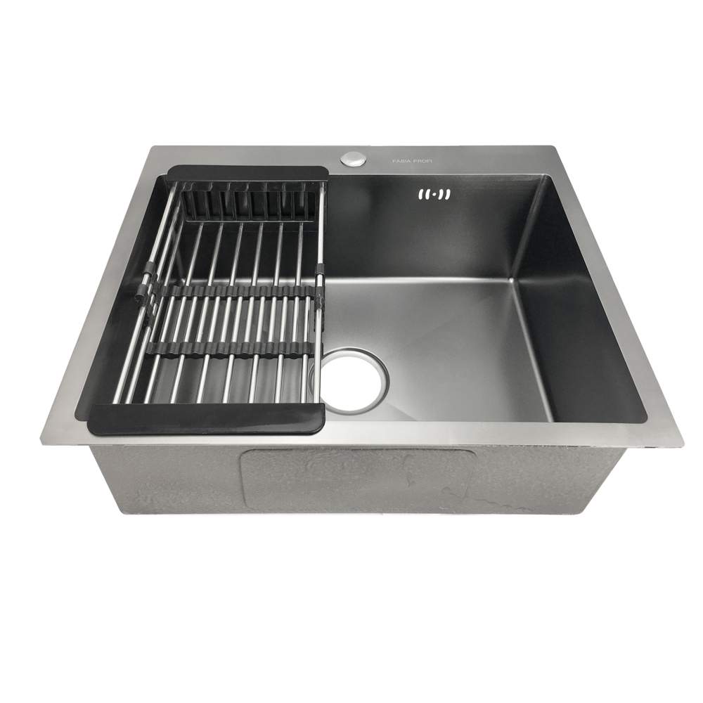 Мойка FABIA  PROFI врезная 60х50cм Графит 3,0мм  60503G