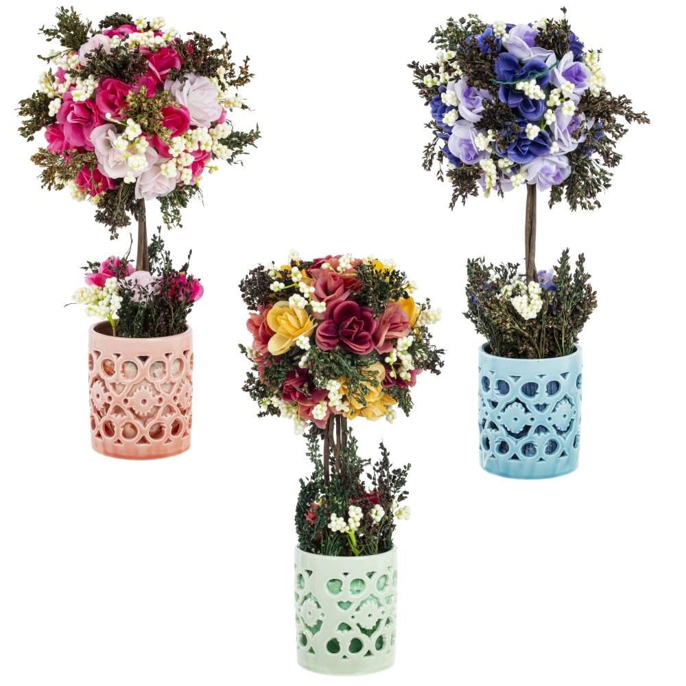 REMECO COLLECTION Композиция цветочная 769539_1 L14 W14 H30см