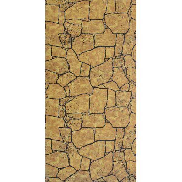 Панель лист.  ХДФ 1,22х2,44х6мм Камень/Камень янтарный