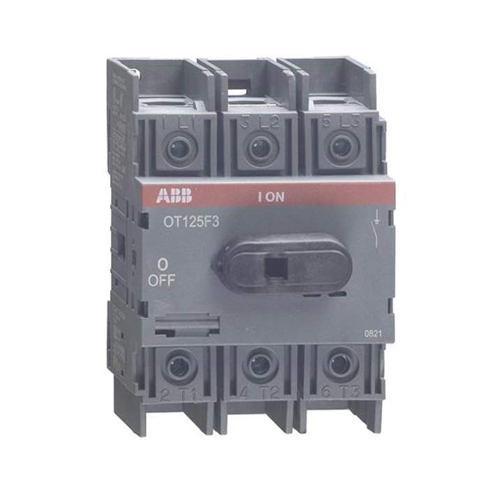 Рубильник  ABB OT 125F3C  3P  реверс с DIN 1SCA105033R1001