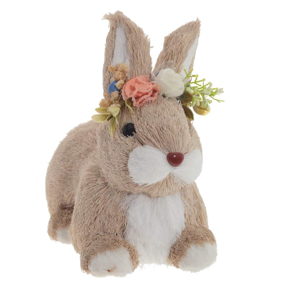 REMECO COLLECTION Фигурка декоративная 797736 Заяц L18 W11 H17см текстиль/полимер