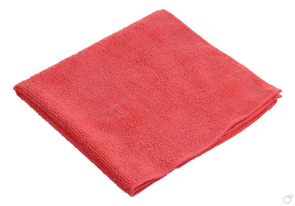Салфетка из микрофибры  красная*300  40х40см 31-2458