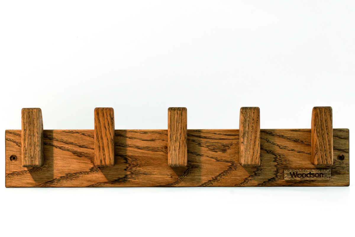 Вешалка Woodson D5 , 5 креплений , Дуб