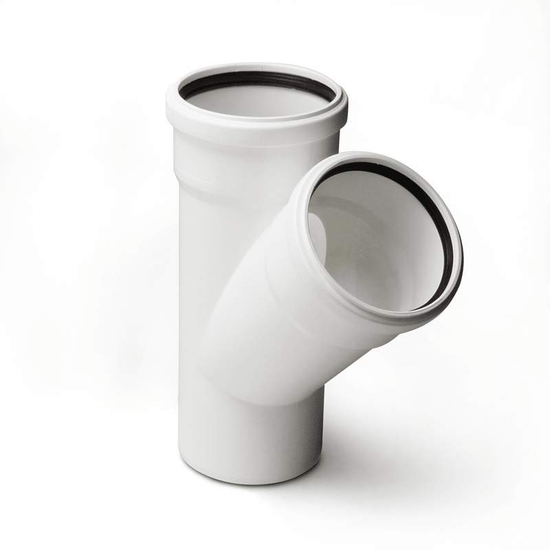 Тройник малошумный Stilte  Ду50х50х45°