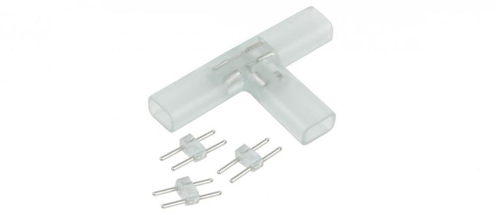 Переходник для ленты T образный 220V  3528